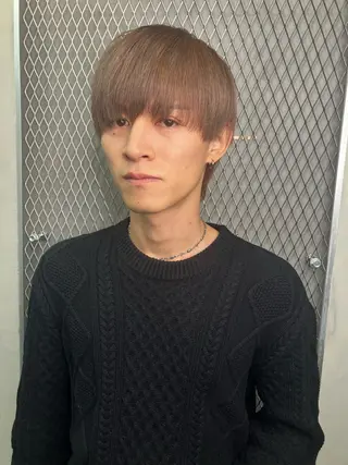 ショート メンズ 透明感カラー/ 髪質改善町田佑人のヘアスタイル