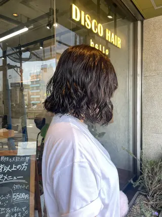 ショート パーマ スタイリスト /YUNAのヘアスタイル