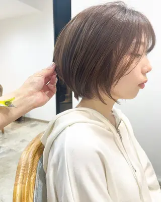 ショート ショート&ボブ井上 菜樹のヘアスタイル
