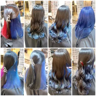 カラー 艶カラー/インナー /グラデ/大西小百合のヘアスタイル