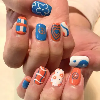 ネイル 新井 ひなののネイルデザイン
