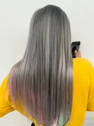 ダブルスキルエクステ /羽エクステ白石宇由のヘアスタイル