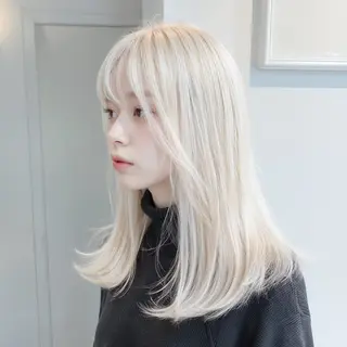 ロング カラー ヘアアレンジ 湯浅 直樹のヘアスタイル