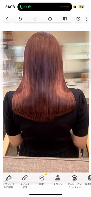 カラー TEMIL HAIR 彩香のヘアスタイル