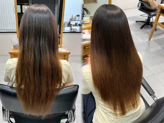 ロング カラーモデル募集 ✨🤍モモハ🤍✨のヘアスタイル
