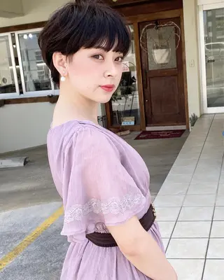 ショート カラー grand juteのヘアスタイル