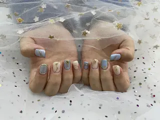 ネイル 🦋ネイルサロン ブラン🌈ゆりのネイルデザイン