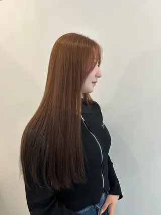 ロング カラー レイヤー/ナチュラル 💐nao.のヘアスタイル