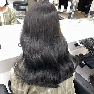 ロング カラー mao⭐️ 透明感カラー‎⭐️のヘアスタイル