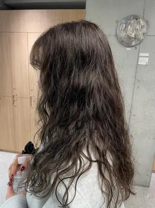 ロング カラー パーマ 🎀レイヤー/パーマ カラー/ai🎀のヘアスタイル