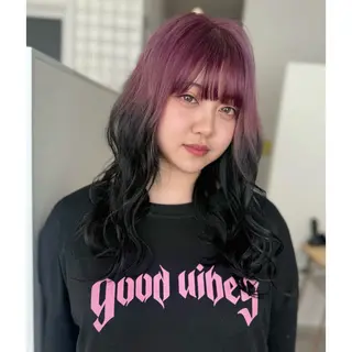 ロング カラー 暖色カラー・メンズ 🫧Harukaのヘアスタイル