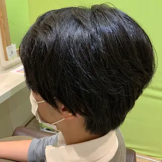 ショート メンズ ショート×カラー 🦊堀米早紀【荻窪】のマツエク・マツパデザイン