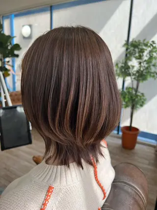 ミディアム カラー 新越谷noble店長 松本拓也▶◀*.のヘアスタイル