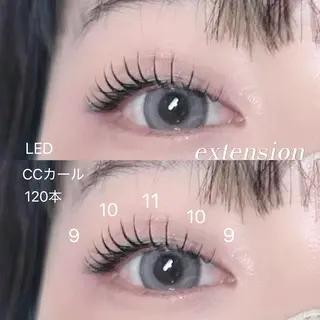 マツエク・マツパ soo lash room nachiのマツエク・マツパデザイン