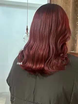 ミディアム カラー 暖色カラー/レイヤー 🌙 オノユリカのヘアスタイル