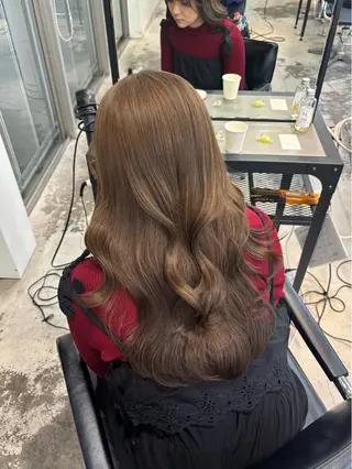ロング カラー レイヤー sala 推しカラー職人🎀のヘアスタイル