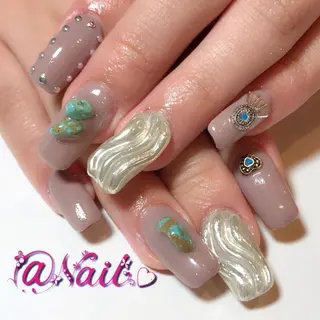 ネイル 小尾 栞のネイルデザイン