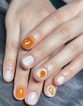 ネイル Horie 雪のネイルデザイン