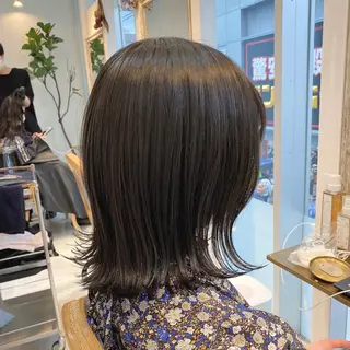 ショート カラー ブリーチなし✨艶髪 カラー𓃲YAGIのヘアスタイル
