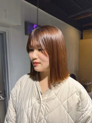 ショート カラー NANAMI🩵 大人可愛い韓国ヘアのヘアスタイル