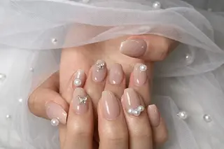 ネイル ロングネイル長さ出し 専門Spade Qのネイルデザイン