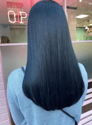 ロング カラー Ebihara Satomiのヘアスタイル