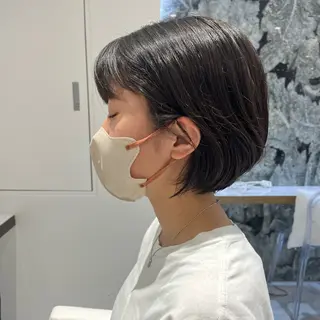 ミディアム カットモデル無料✨ 募集中✂️みなみ♥️のヘアスタイル