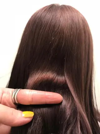 セミロング サイレント美容師 アイリィのヘアスタイル
