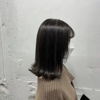 ミディアム カラー 🧡艶髪ちゅるん髪 🫧🧡YUKI❄️のヘアスタイル