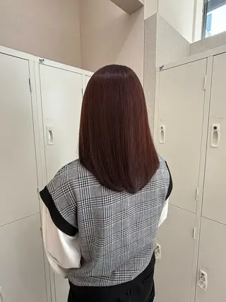 セミロング TriumpH 天王寺 miko🩵のヘアスタイル