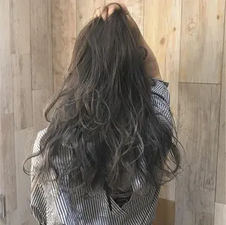 ロング カラー 池袋/透明感カラー 🎀Yuri🎀のヘアスタイル
