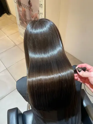 ロング 城野将志🫧美髪矯正 透明感カラー🎨のヘアスタイル