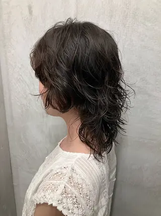 パーマ 💈直毛×ツイスパの プロ🥷清水真之介のヘアスタイル