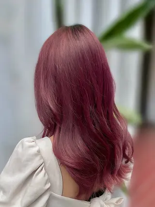 ロング カラー 髙木 優人のヘアスタイル