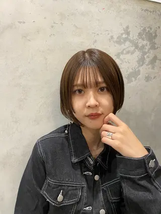 ミディアム 宇野愛華∕ パーマスタイルのヘアスタイル