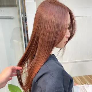 ロング カラー N° anfeel 渋谷🪞🫧のヘアスタイル