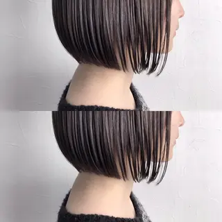 ミディアム ショートヘア、ボブ こやさん　コヤマのヘアスタイル