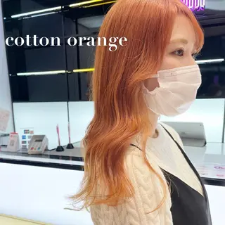 ロング カラー 相川 愛実のヘアスタイル