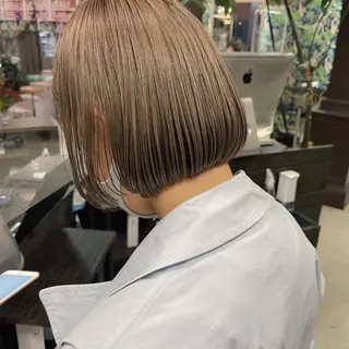 ショート カラー ハイトーンこそキレイ に◎佐藤雄太のヘアスタイル