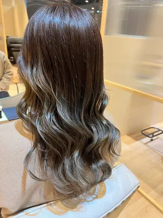 ロング カラー 🐶 Zina川崎 竹下  あい🐶のヘアスタイル