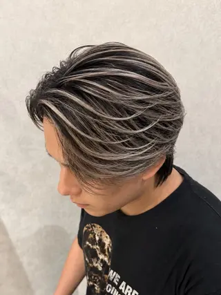 カラー メンズ バレイヤージュ特化｜ Takuのヘアスタイル