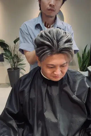 メンズ CAMUE代表 Masaのヘアスタイル