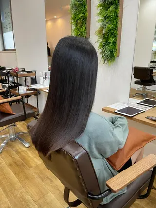 ロング 髪質改善・縮毛矯正 💎ASUKAのヘアスタイル