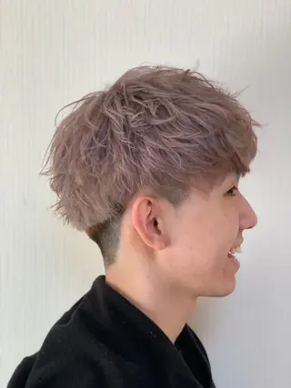 ショート メンズパーマ 髪質改善☆有馬のヘアスタイル
