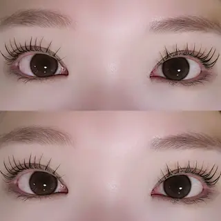 マツエク・マツパ Le'a first KANAMI🤎🎀のマツエク・マツパデザイン