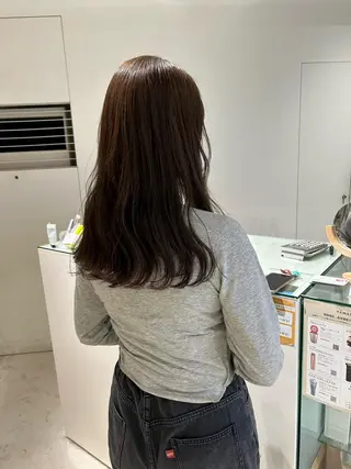 ロング カラー 透明感カラー🫧 nanohaのヘアスタイル