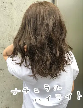 ミディアム カラー 似合わせ専門美容師 なかじまのヘアスタイル