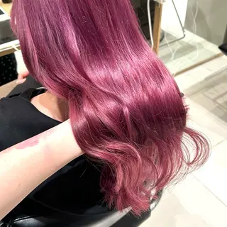 カラー サラ艶/韓国ヘア ︎🌟璃奈 (リナ)のヘアスタイル