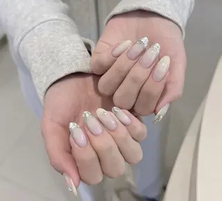 ネイル By moonネイル 🌷ワンホン/韓国風のネイルデザイン