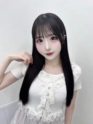 ロング 💎りあん/大須/栄 ブリーチなしWカラーのヘアスタイル